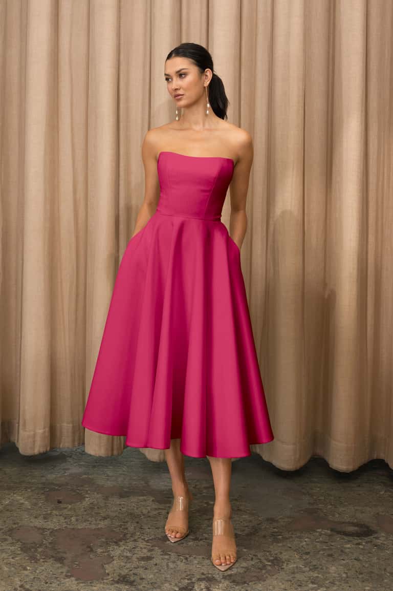 Jenny Yoo Dress Carrie in Azalea - Image 2