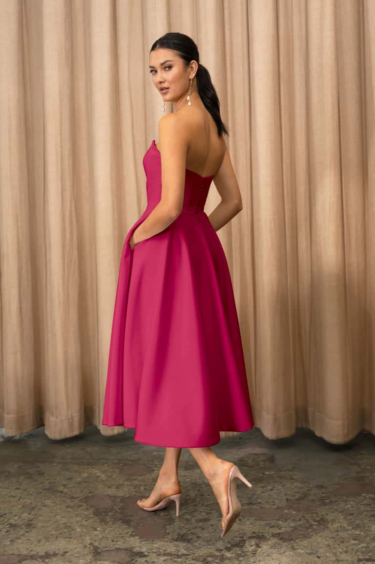 Jenny Yoo Dress Carrie in Azalea - Image 3
