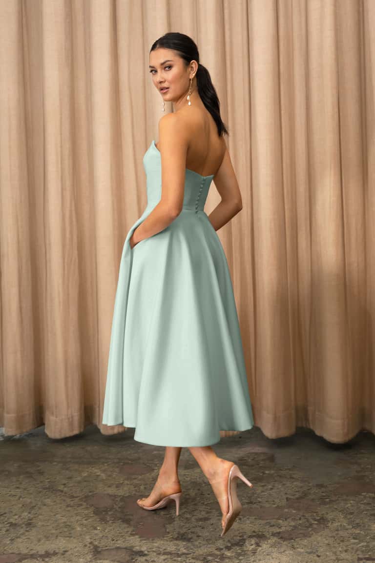 Jenny Yoo Dress Carrie in Morning Mist - Image 2