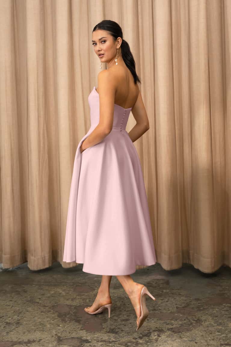 Jenny Yoo Dress Carrie in Powder Pink - Image 2