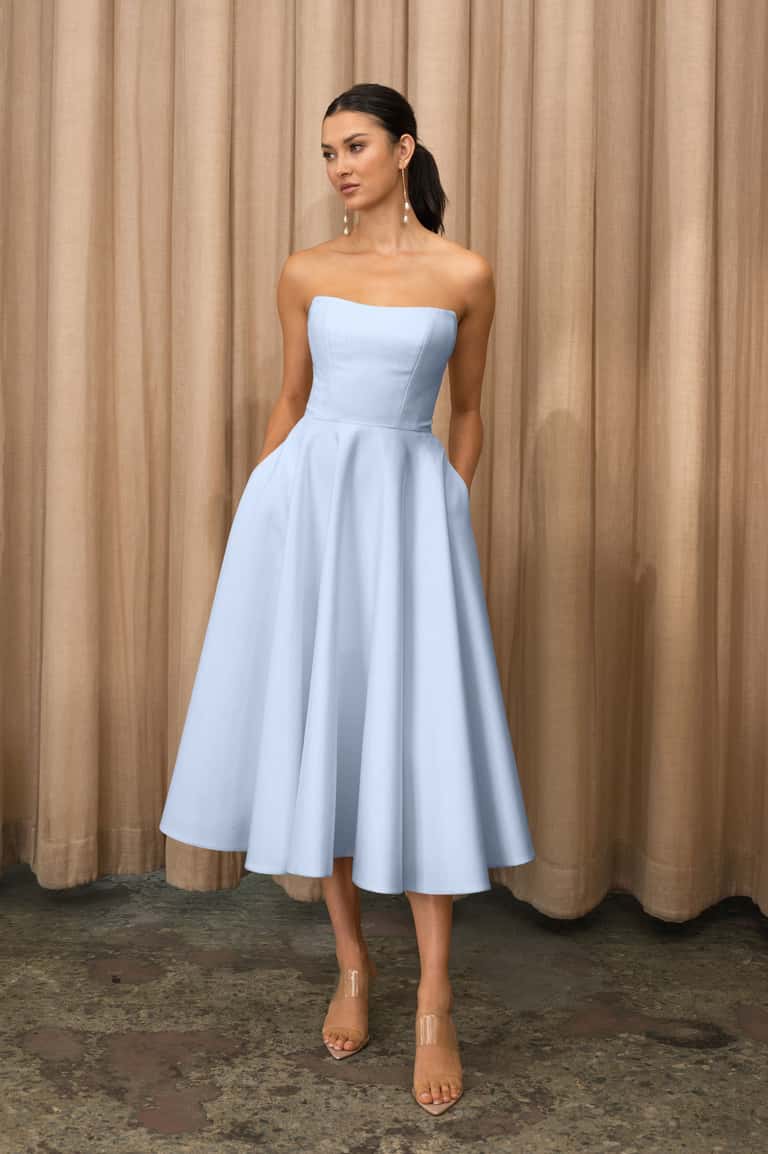 Jenny Yoo Dress Carrie in Whisper Blue - Image 3