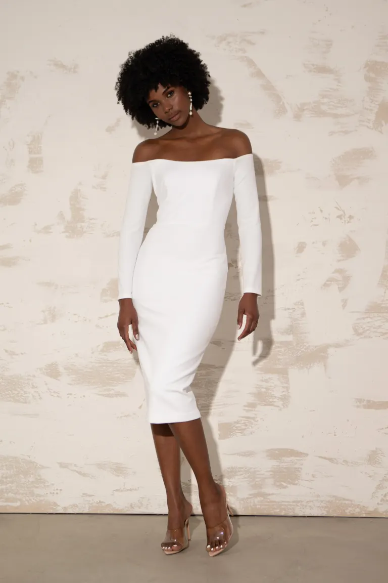 Jenny Yoo Little White Dress Ayla - Image 3