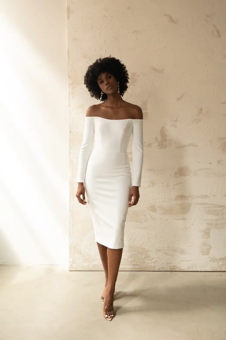 Jenny Yoo Little White Dress Ayla - Image 6