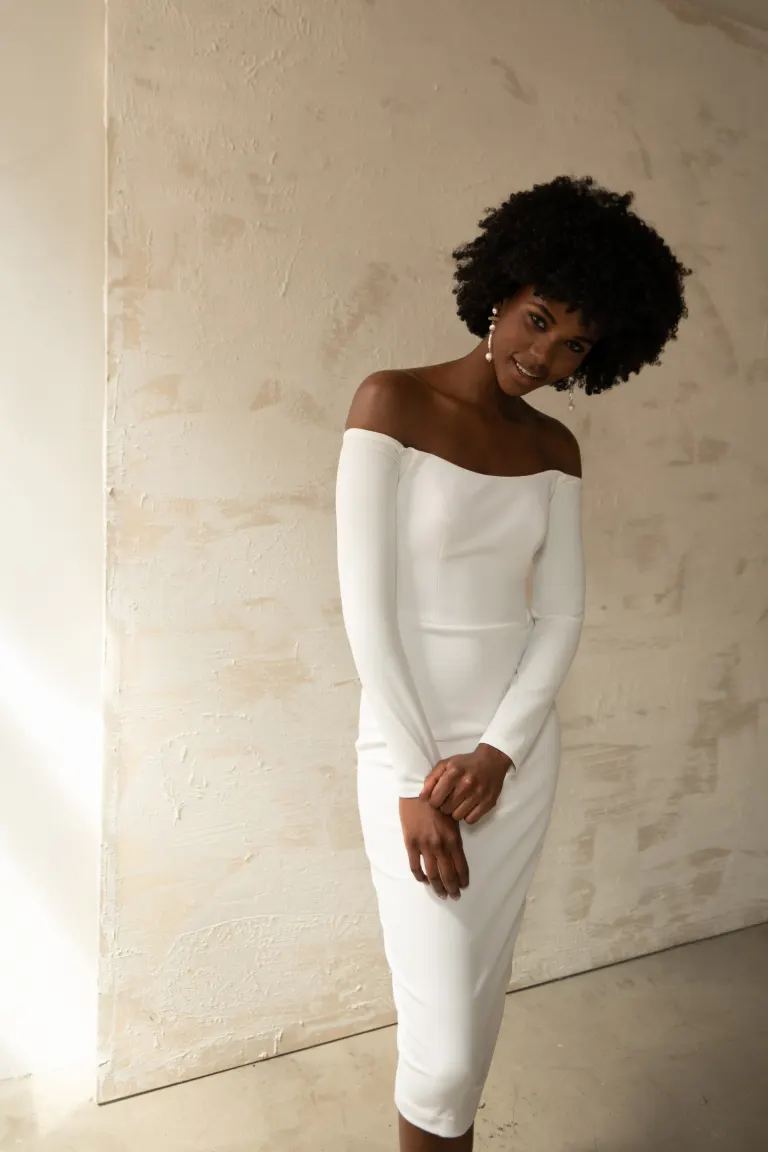 Jenny Yoo Little White Dress Ayla - Image 7