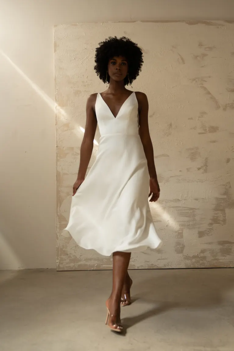 Jenny Yoo Little White Dress Caroline - Image 5