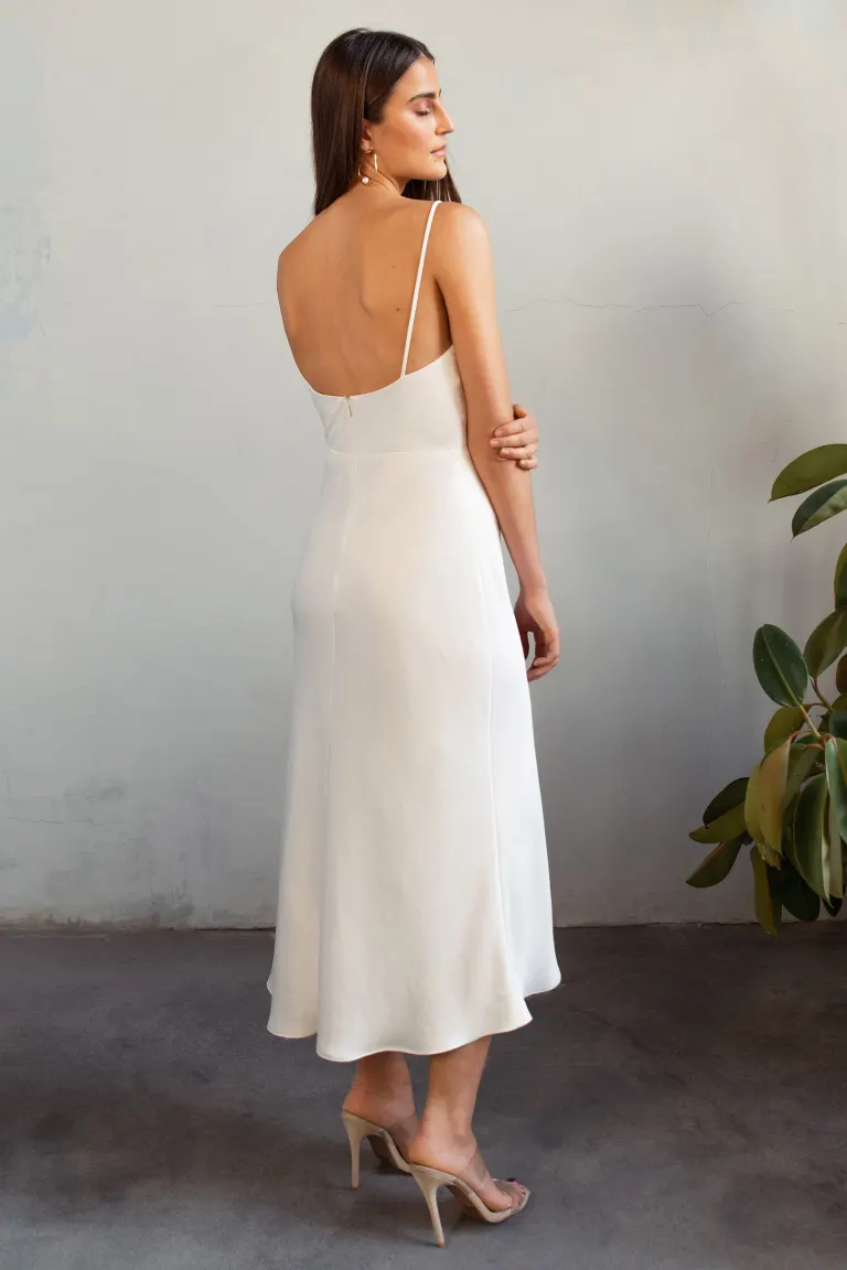 Jenny Yoo Little White Dress Claudia - Image 3
