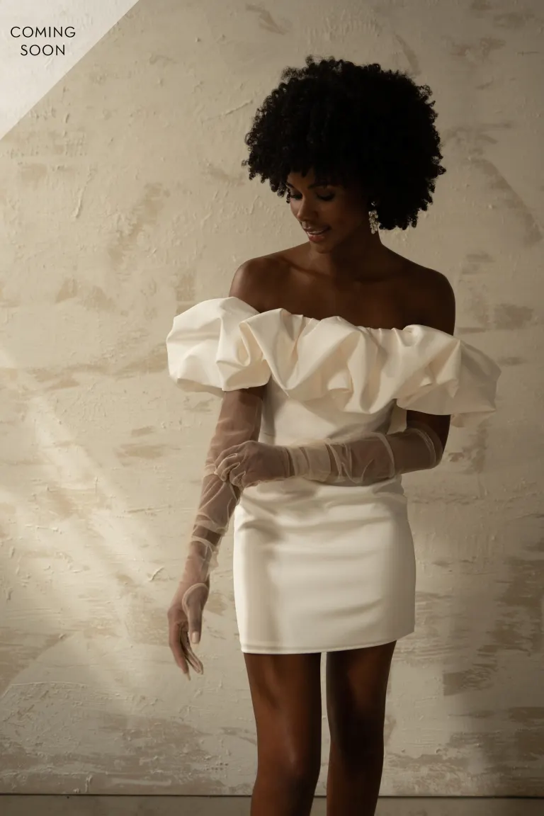 Jenny Yoo Little White Dress Emily - Image 8