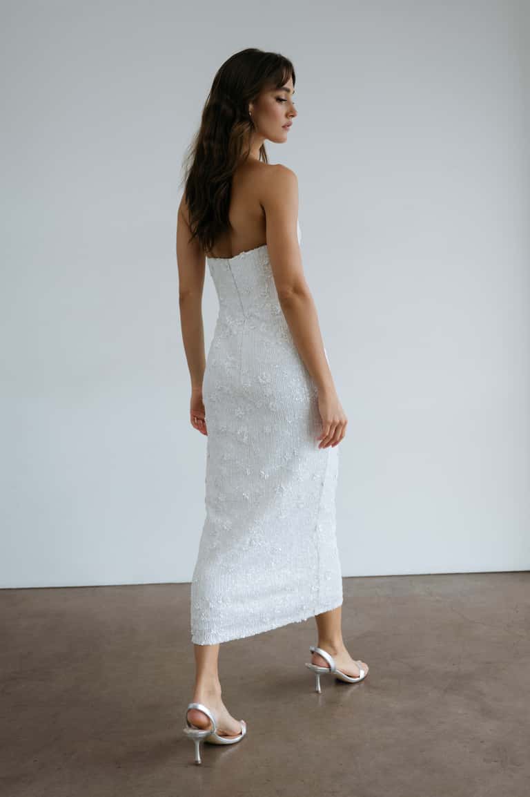 Jenny Yoo Little White Dress Frances - Image 5