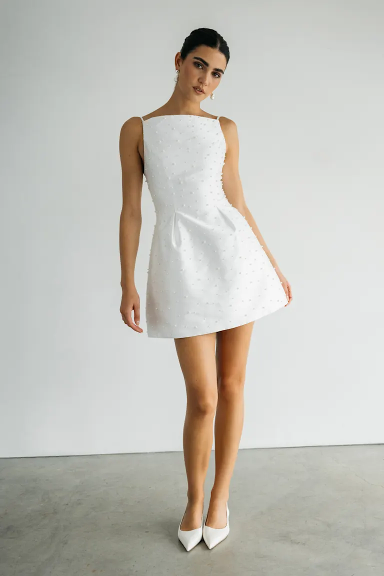 Jenny Yoo Little White Dress Hannah
