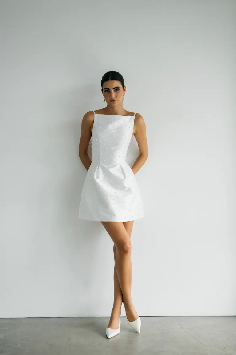 Jenny Yoo Little White Dress Hannah - Image 2