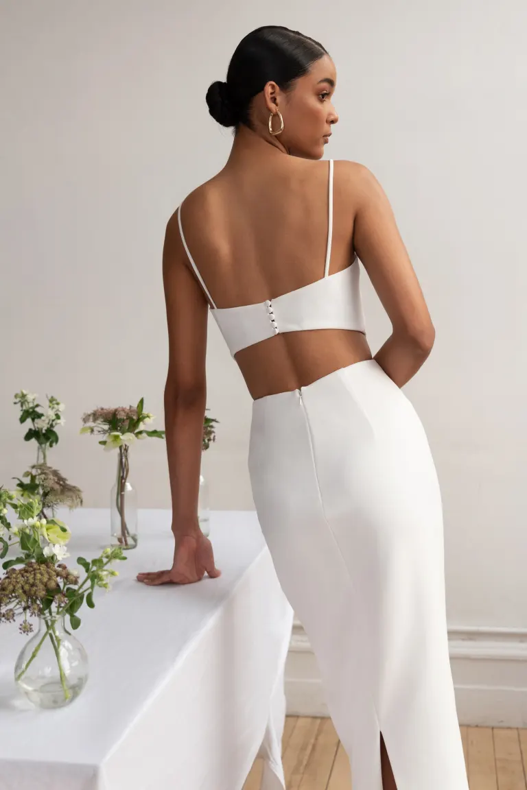 Jenny Yoo Little White Dress Leia - Image 2