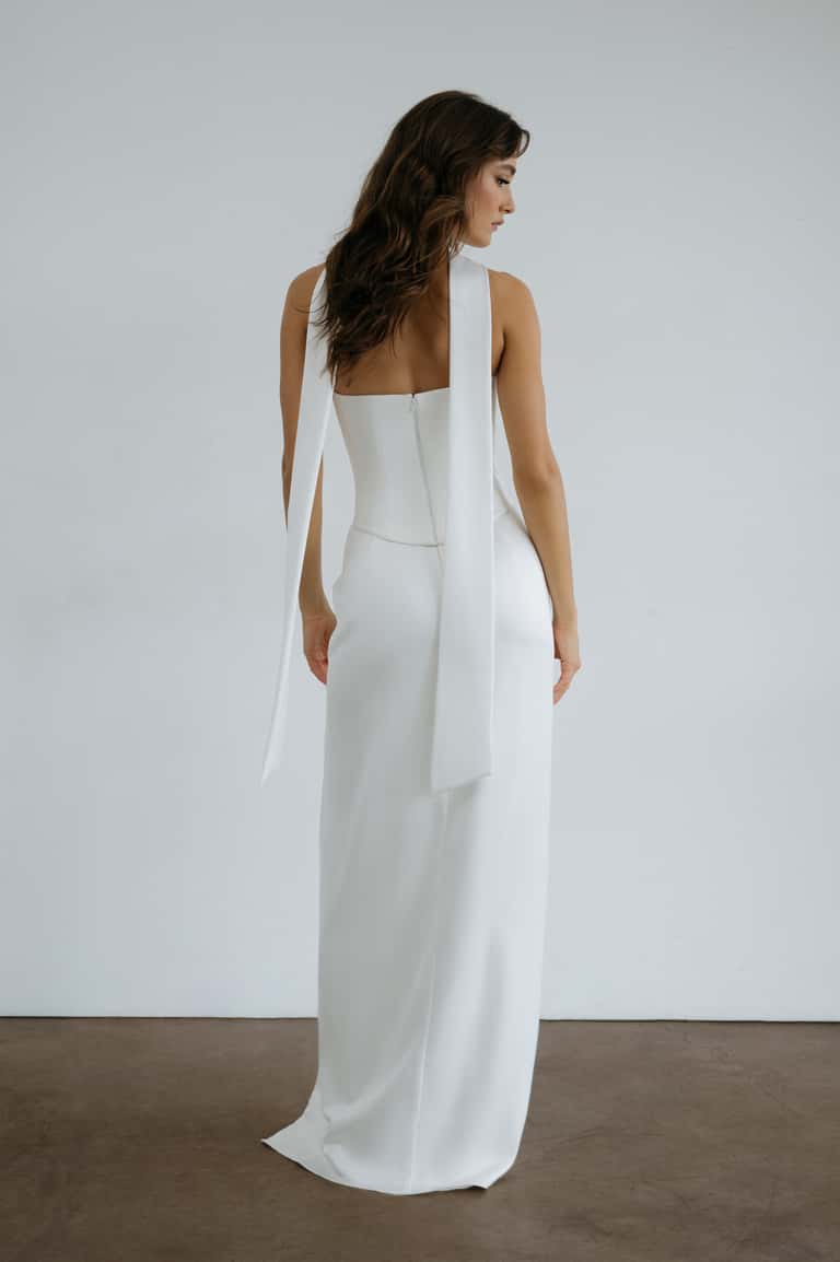 Jenny Yoo Little White Dress Madison - Image 7