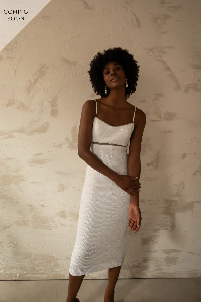 Jenny Yoo Little White Dress Margot - Image 5