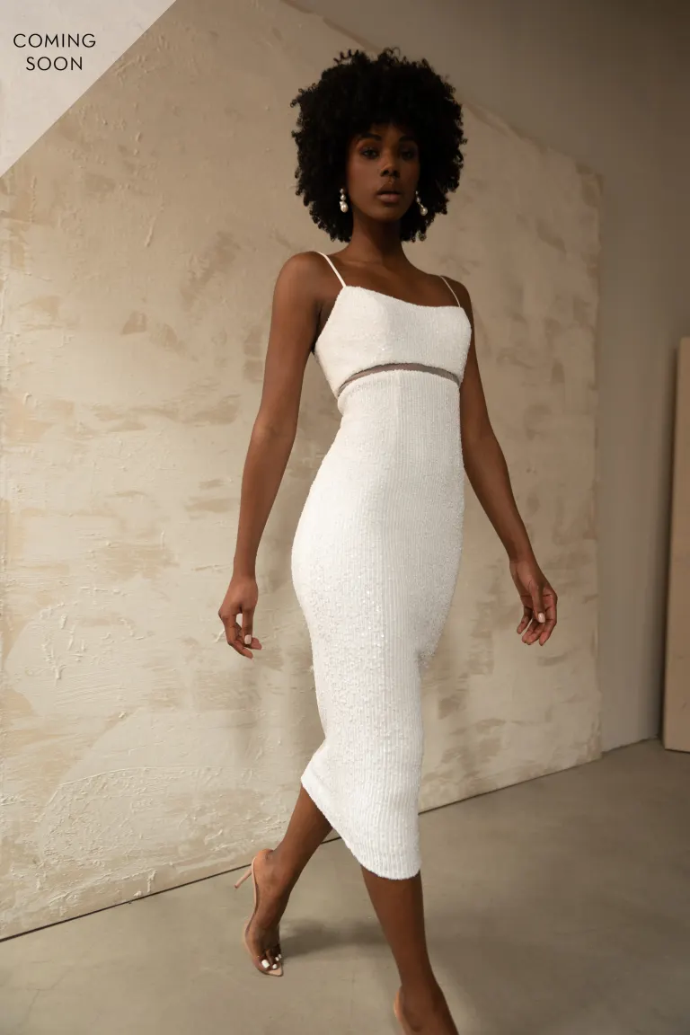 Jenny Yoo Little White Dress Margot - Image 6