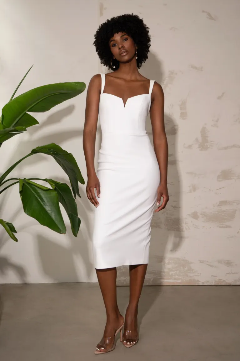 Jenny Yoo Little White Dress Nico - Image 6