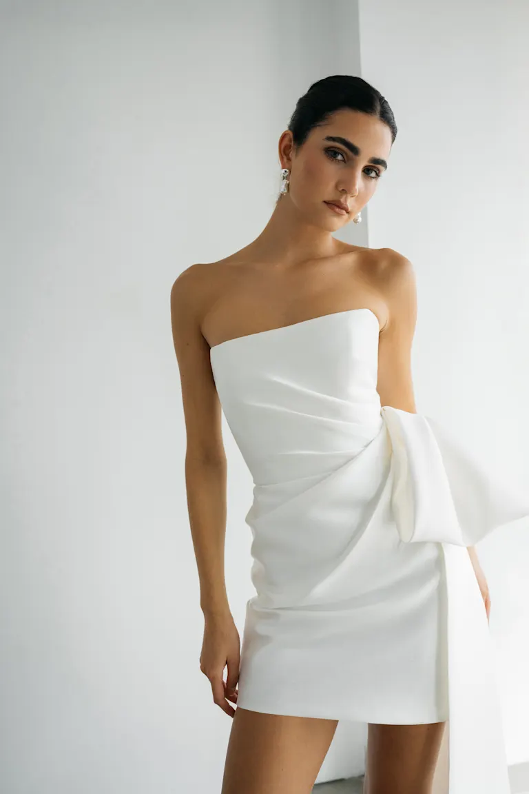 Jenny Yoo Little White Dress Winnie - Image 3