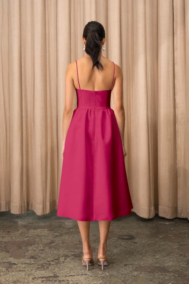 Jenny Yoo Luella Dress in Azalea - Image 2