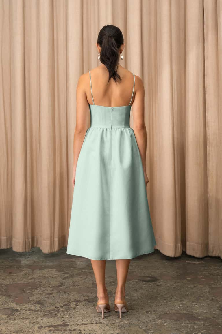 Jenny Yoo Luella Dress in Morning Mist - Image 2