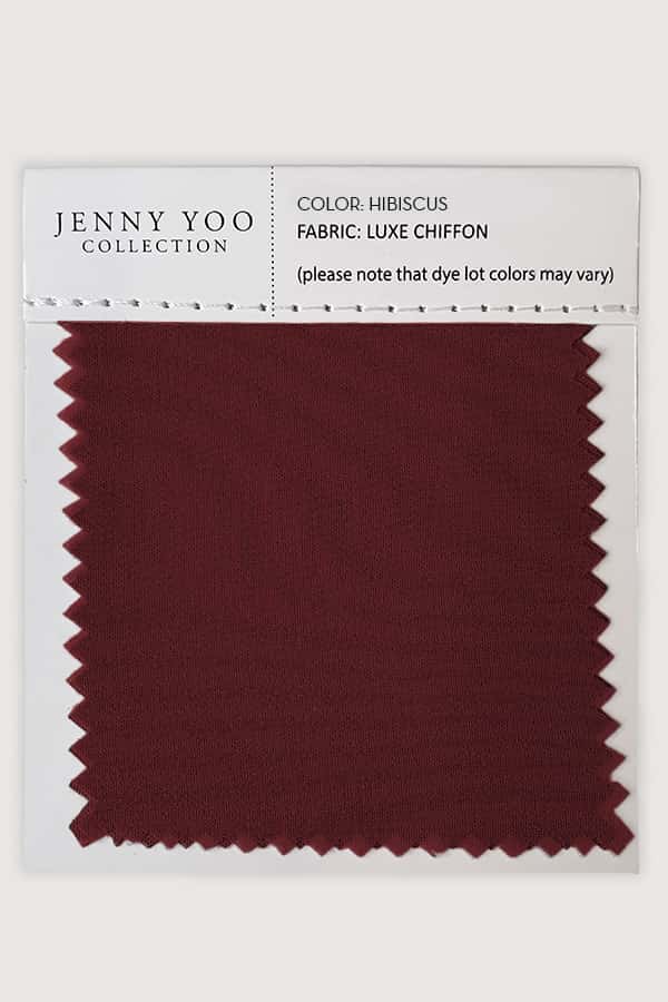 Jenny Yoo Luxe Chiffon Swatch Card - Image 14