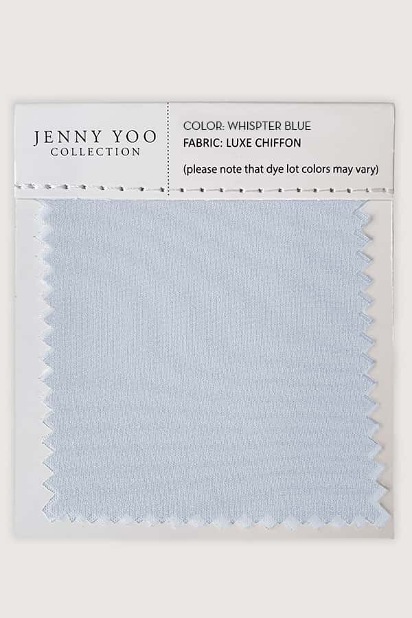 Jenny Yoo Luxe Chiffon Swatch Card - Image 21