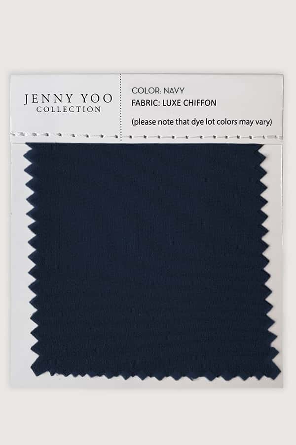Jenny Yoo Luxe Chiffon Swatch Card - Image 32
