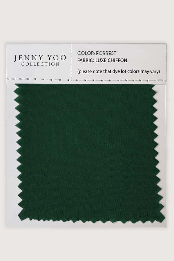 Jenny Yoo Luxe Chiffon Swatch Card - Image 36