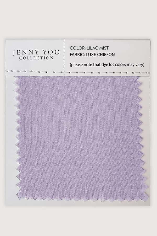 Jenny Yoo Luxe Chiffon Swatch Card - Image 48