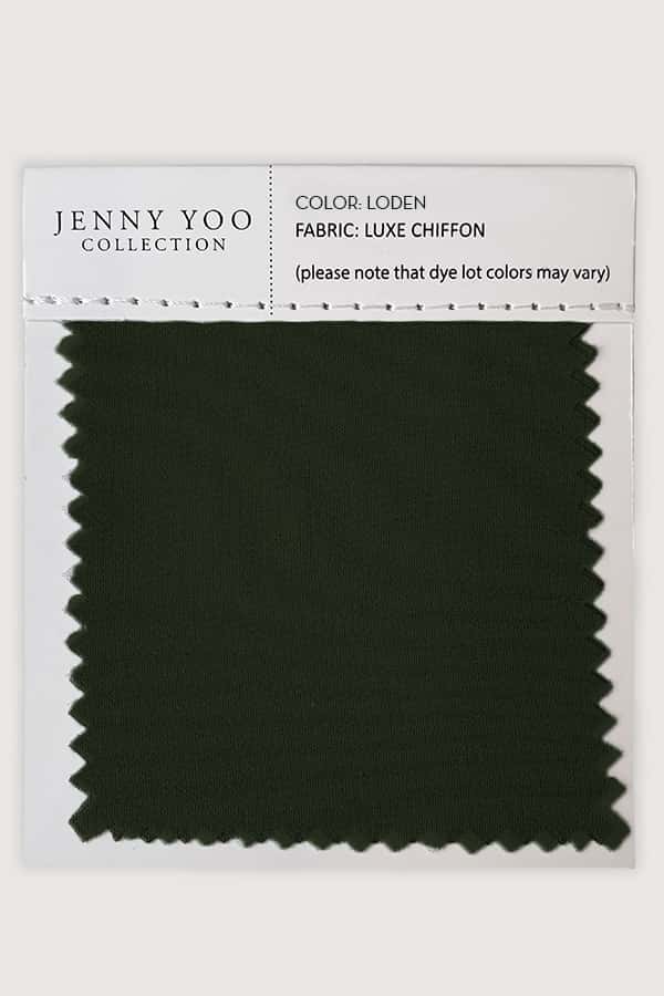 Jenny Yoo Luxe Chiffon Swatch Card - Image 49