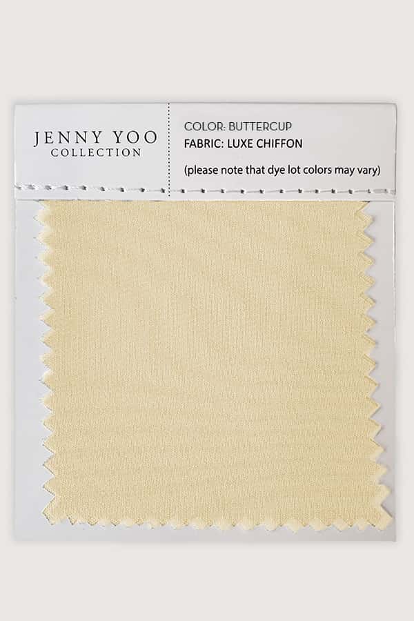 Jenny Yoo Luxe Chiffon Swatch Card - Image 51