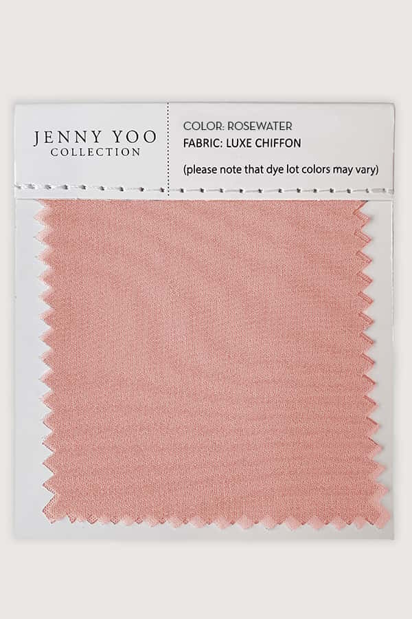 Jenny Yoo Luxe Chiffon Swatch Card - Image 8