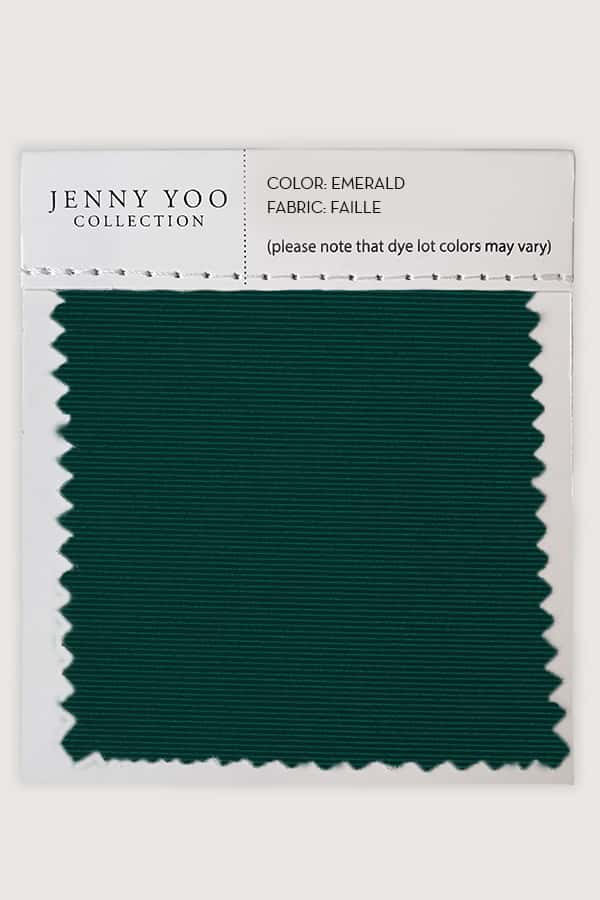 Jenny Yoo Luxe Faille Swatch Card - Image 2