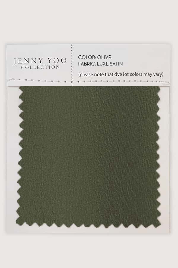 Jenny Yoo Luxe Satin Swatch Card - Image 27