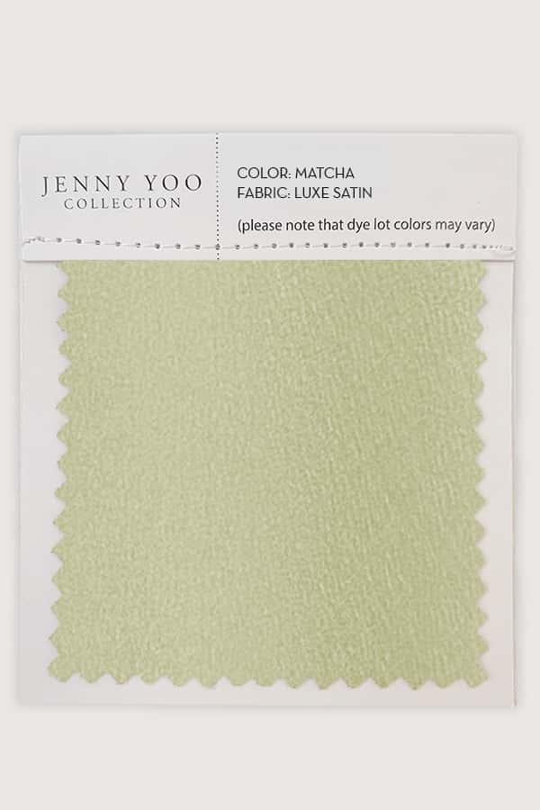 Jenny Yoo Luxe Satin Swatch Card - Image 32