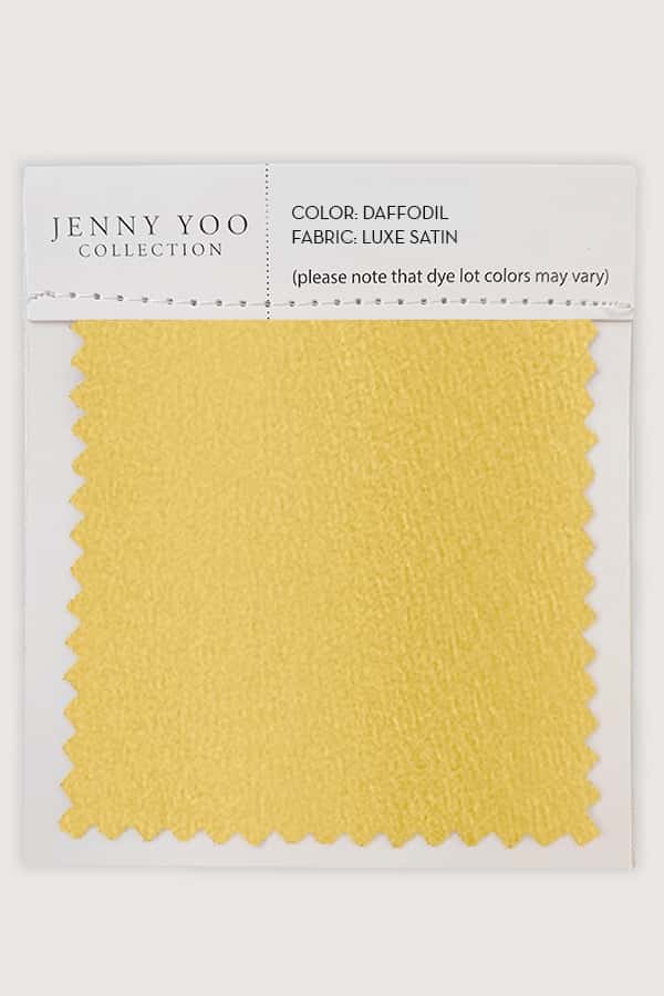 Jenny Yoo Luxe Satin Swatch Card - Image 34