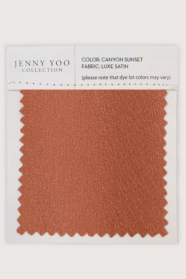 Jenny Yoo Luxe Satin Swatch Card - Image 7