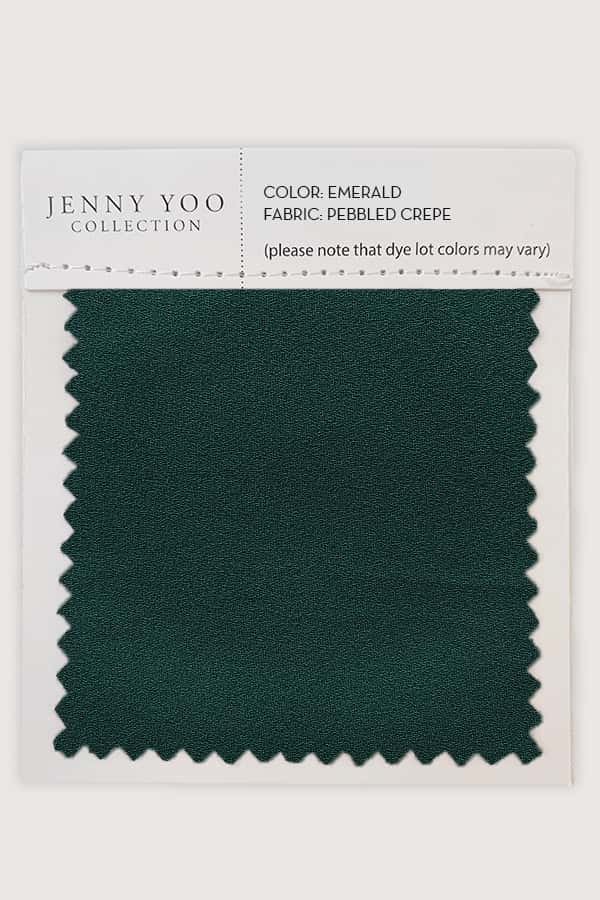 Jenny Yoo Pebbled Crepe Swatch Card - Image 3