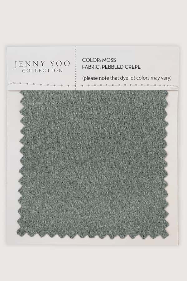 Jenny Yoo Pebbled Crepe Swatch Card - Image 4