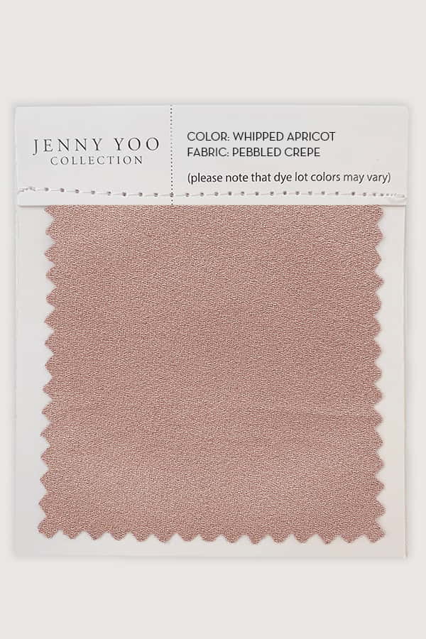 Jenny Yoo Pebbled Crepe Swatch Card - Image 6