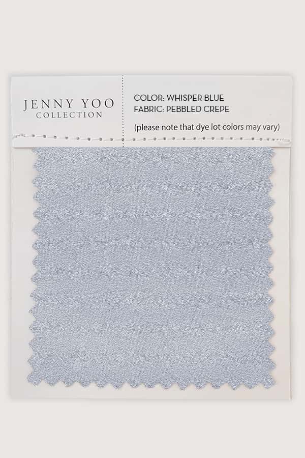 Jenny Yoo Pebbled Crepe Swatch Card - Image 7