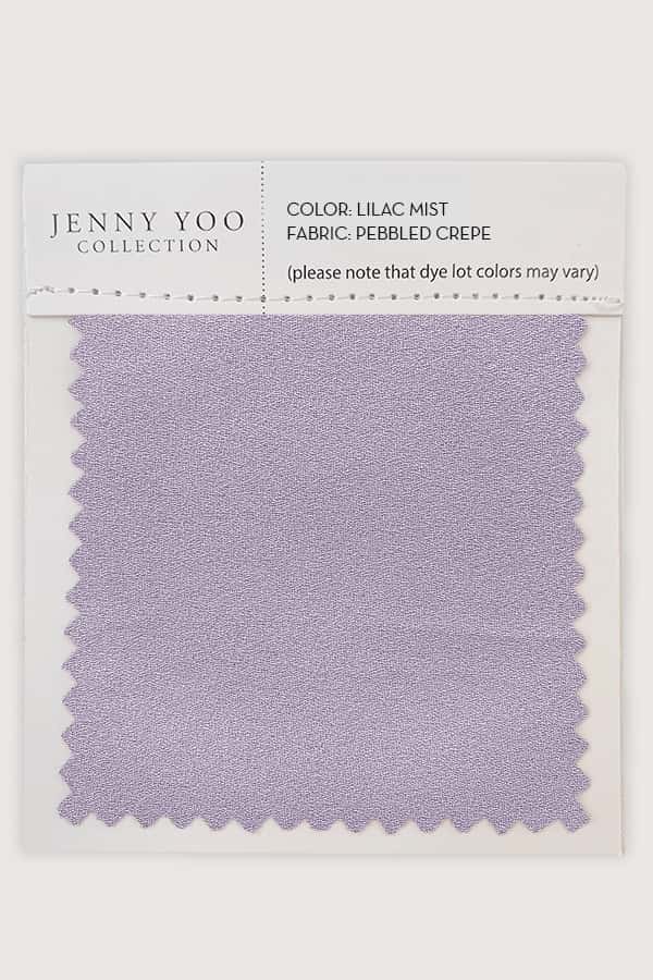 Jenny Yoo Pebbled Crepe Swatch Card - Image 8