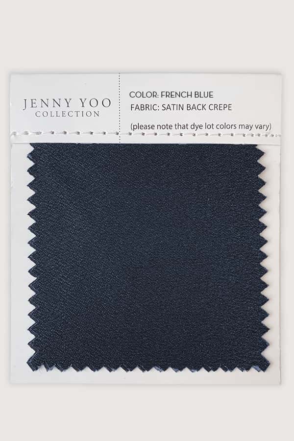 Jenny Yoo Satin Back Crepe Swatch Card - Image 11