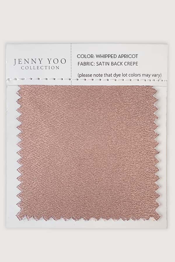 Jenny Yoo Satin Back Crepe Swatch Card - Image 5