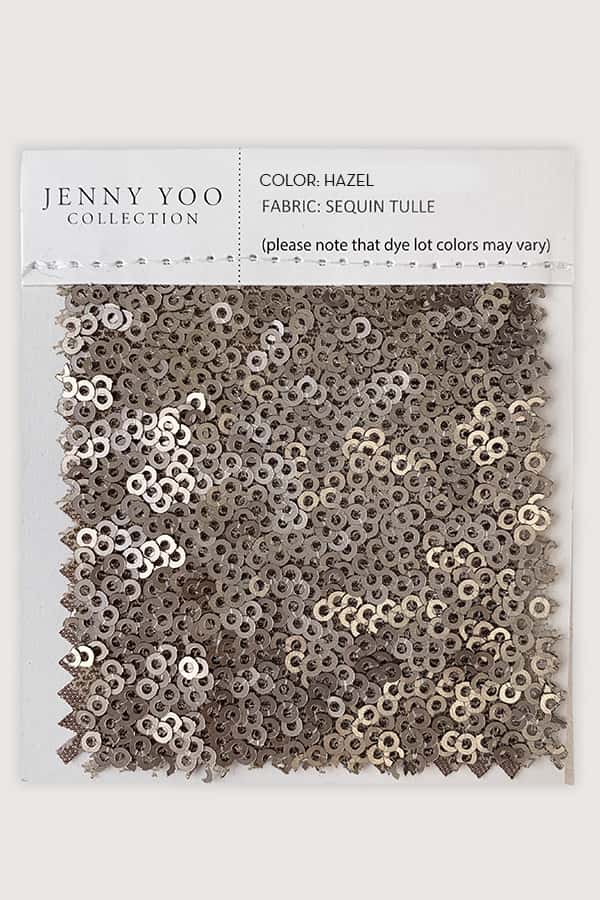 Jenny Yoo Sequin Tulle Swatch Card - Image 4