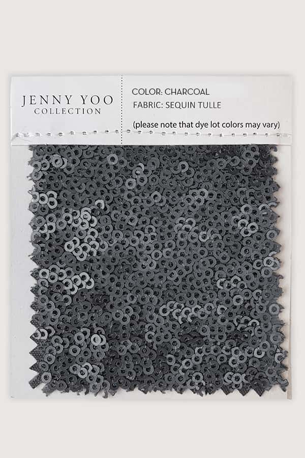 Jenny Yoo Sequin Tulle Swatch Card - Image 6