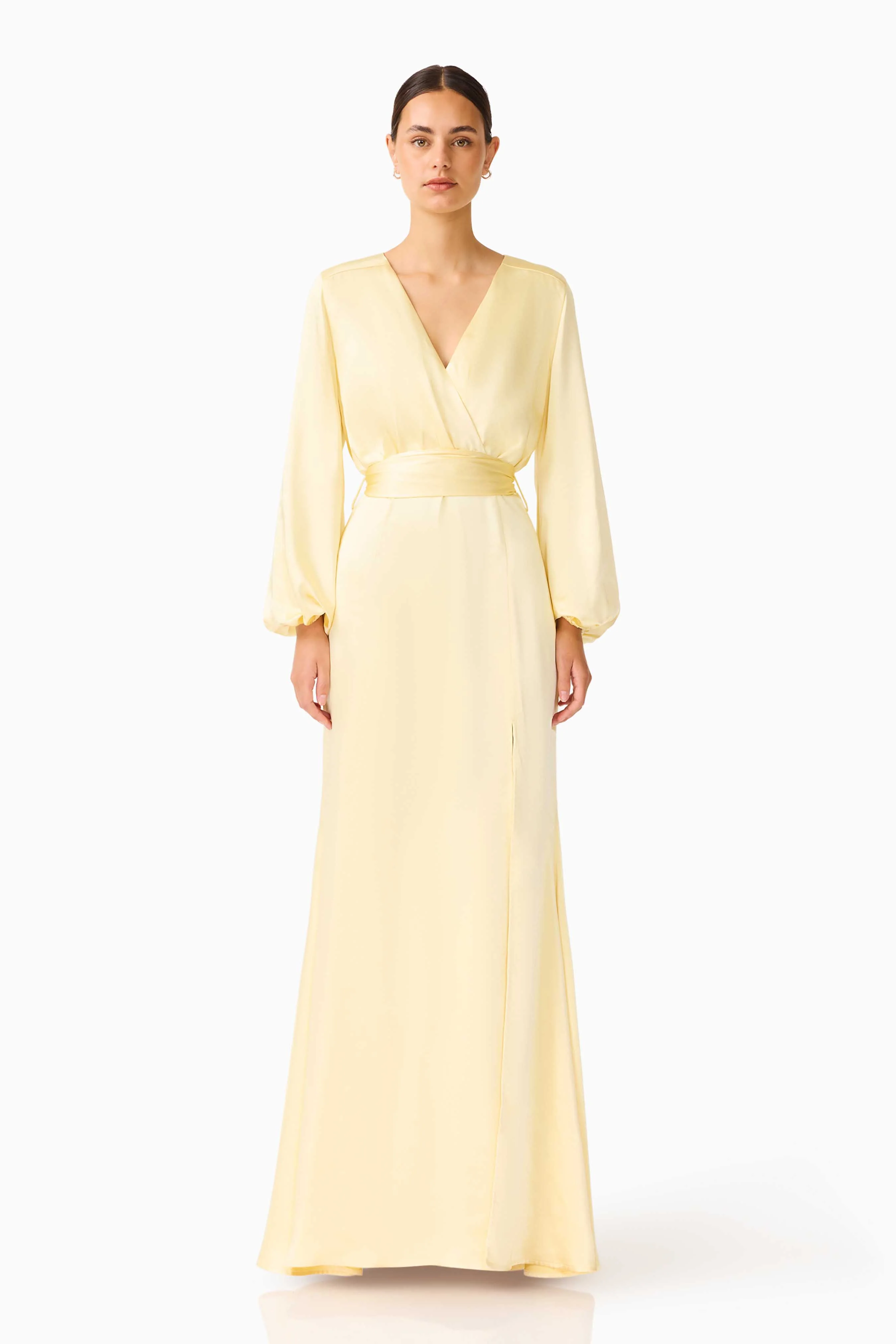 Kai Maxi Dress in Butter Yellow - Image 6