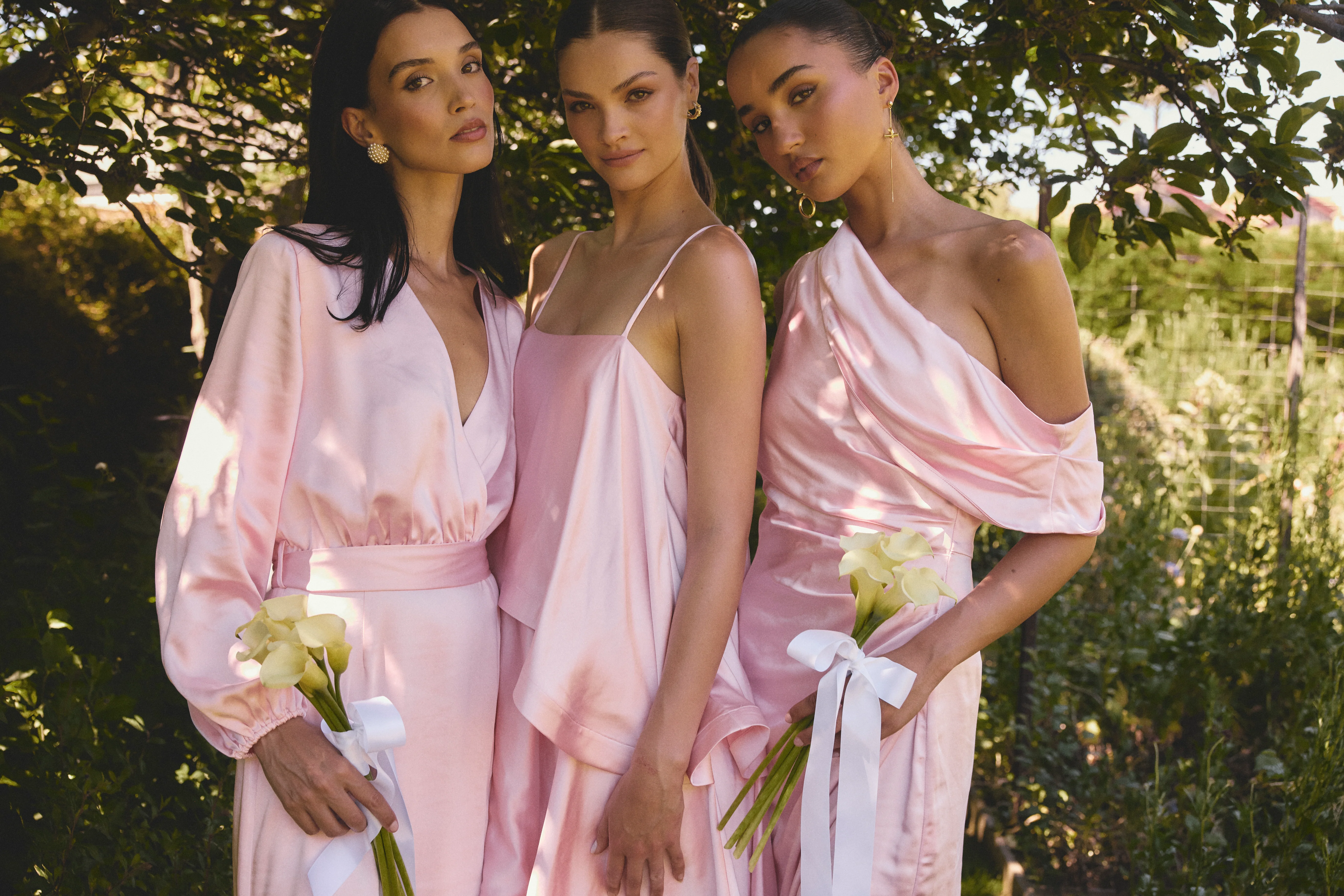 Tilly Tiered Maxi Dress in Pale Pink - Image 16