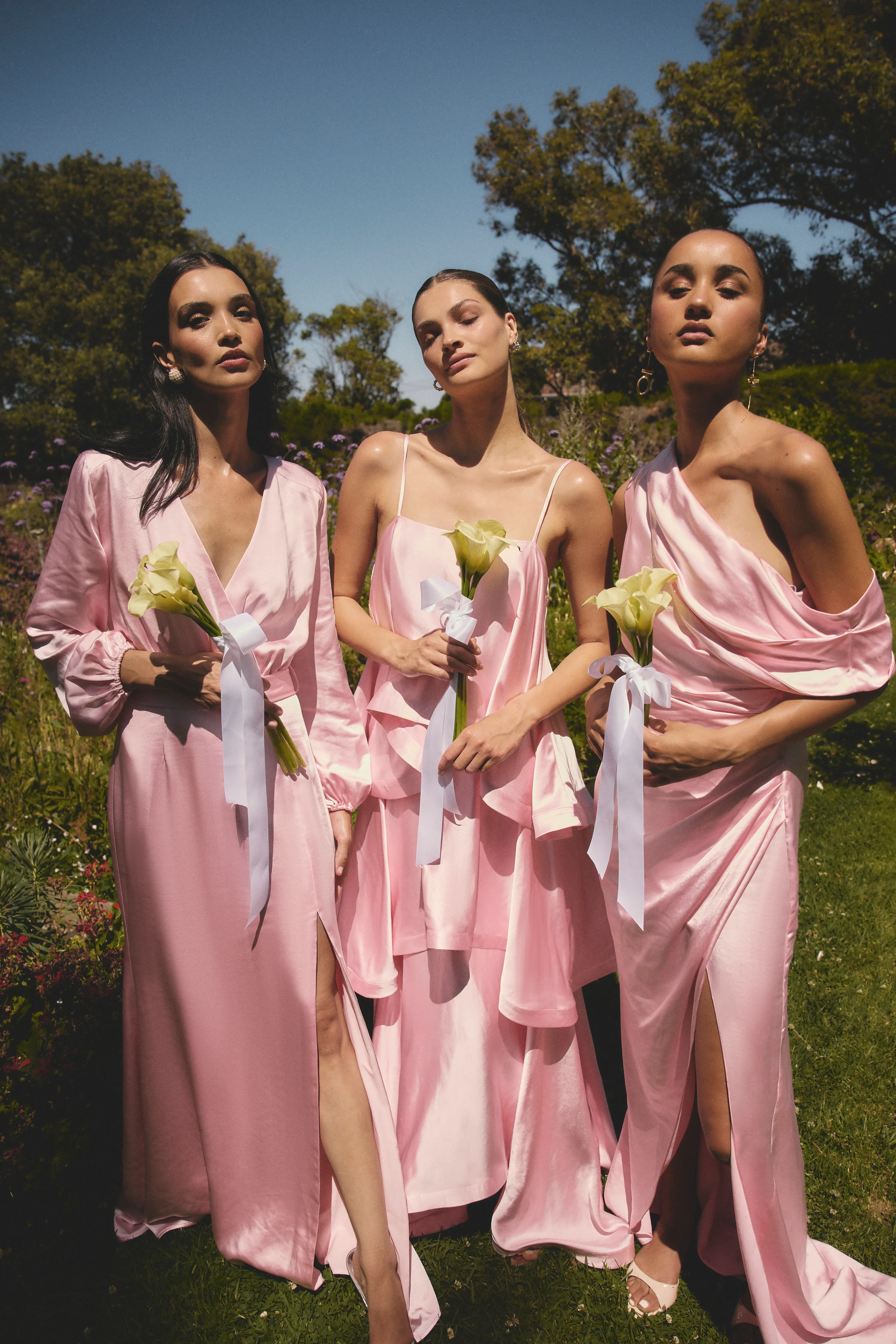 Tilly Tiered Maxi Dress in Pale Pink - Image 7