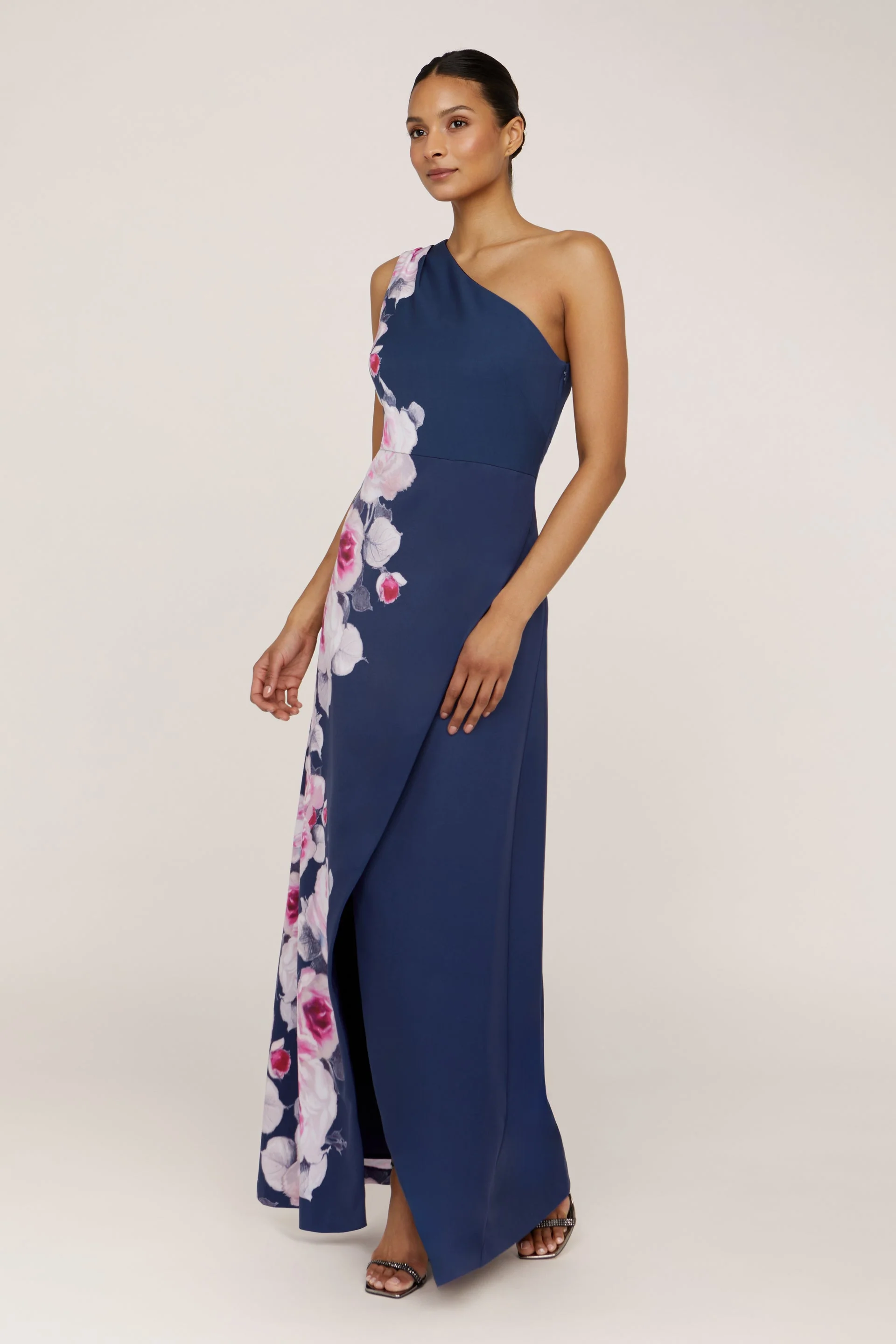 Kay Unger Carissa One Shoulder Gown - Image 5