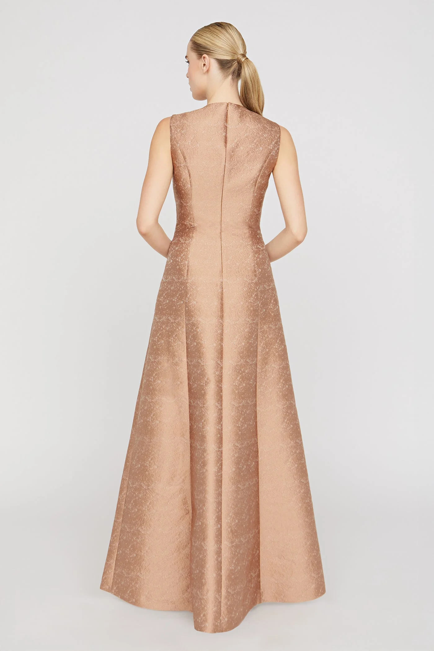 Kay Unger Gabriella Gown in Gold - Image 2