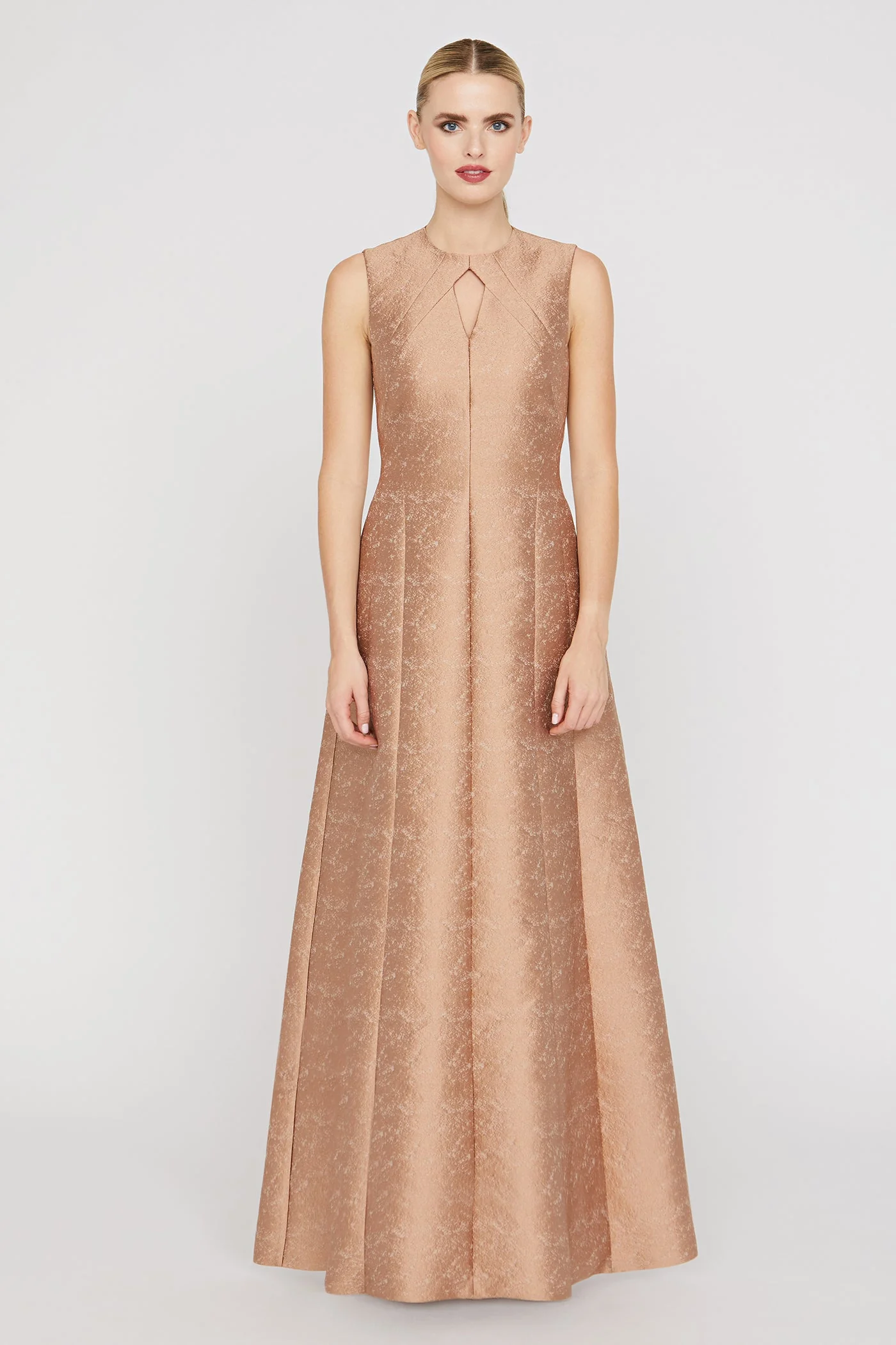 Kay Unger Gabriella Gown in Gold - Image 6